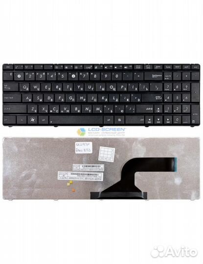 Клавиатура Asus N53 K53 черная