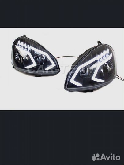 Фары на лада приора в стиле Амг