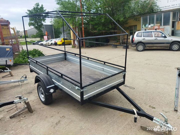 Прицеп 2,5*1,25 с высоким тентом