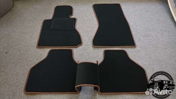 Автоковрики для BMW 7 серии e65, чёрные