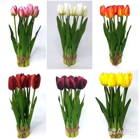 Тюльпаны искусственные
