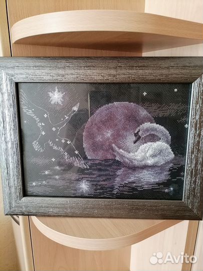 Картина вышитая крестиком