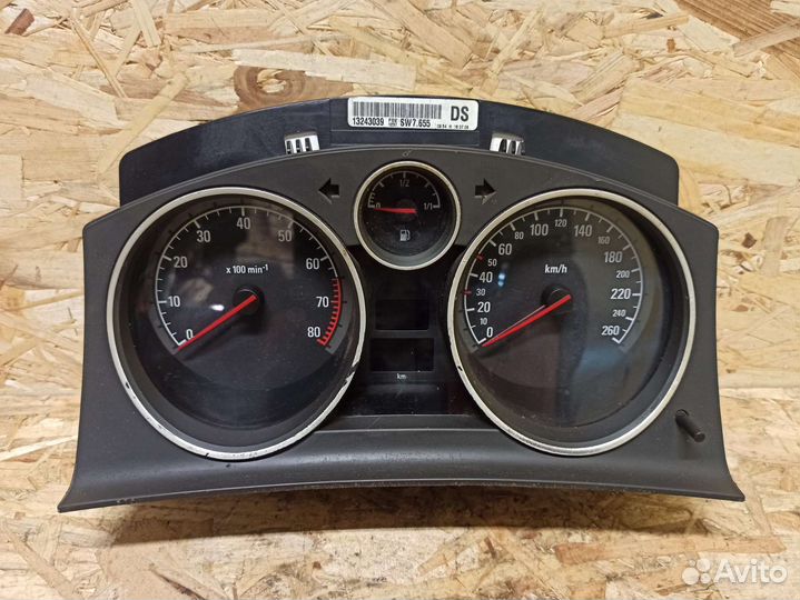 Панель приборов Opel Zafira B Astra H