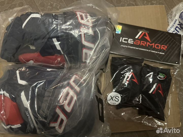 Краги Бауэр Мач + защита предплечья