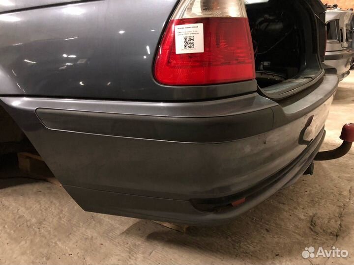 Бампер задний BMW 3 E46 2001