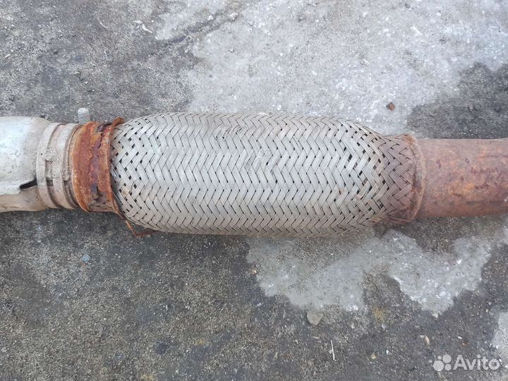 Приемная труба с гофрой Шевроле Реззо