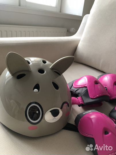 Шлем/налокотники/наколенники/2-4 года