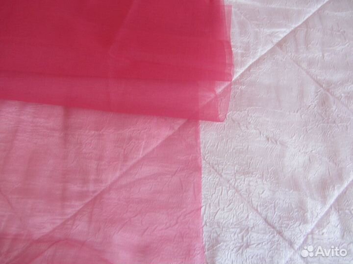 Ткань креп шёлк, органза