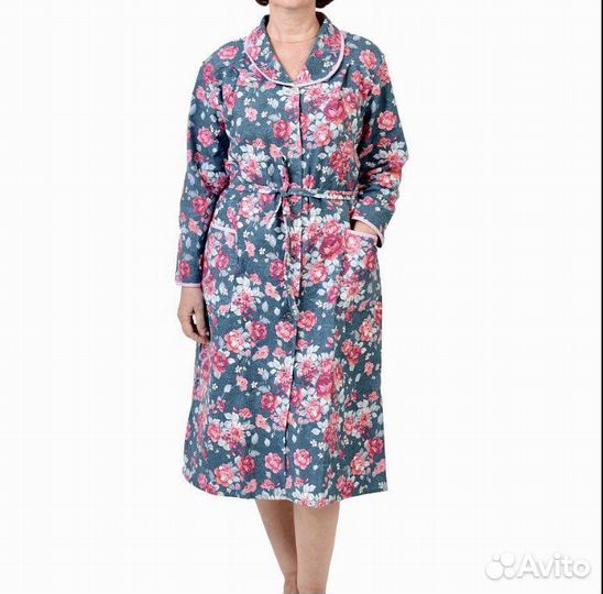 Халат женский байковый