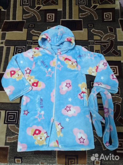 Халат для девочки 1-2 года