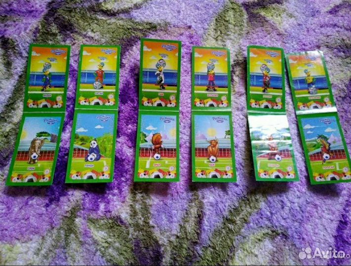 Наклейки из растишки