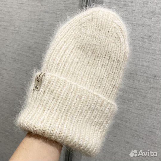 Шапка лопатка из пуха норки