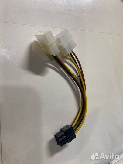 Переходник с molex на 6 pin