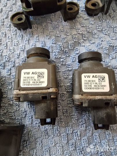 Камеры бокового обзора touareg