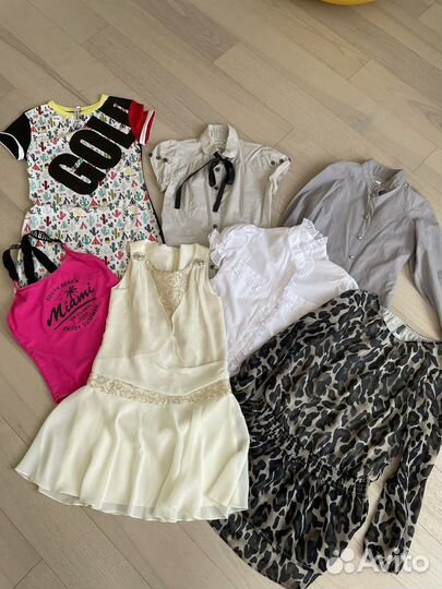 Пакет вещей для девочки р.140