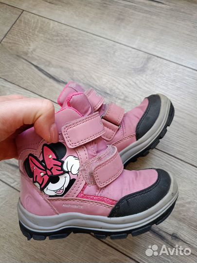 Сапожки демисезонные для девочки Geox 24