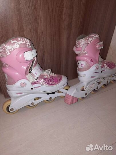 Роликовые коньки и защита