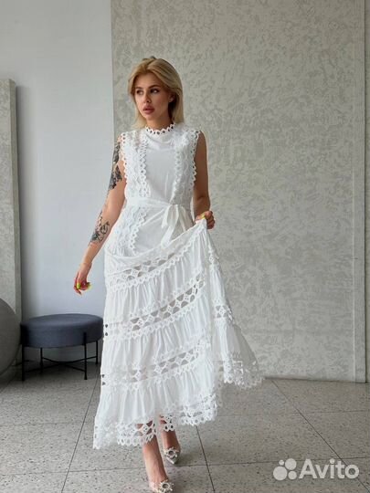 Ажурное платье Zimmermann