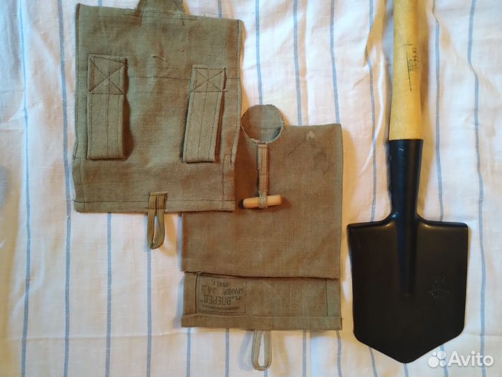 Военный чехол для саперной лопаты 1941г. Штамп