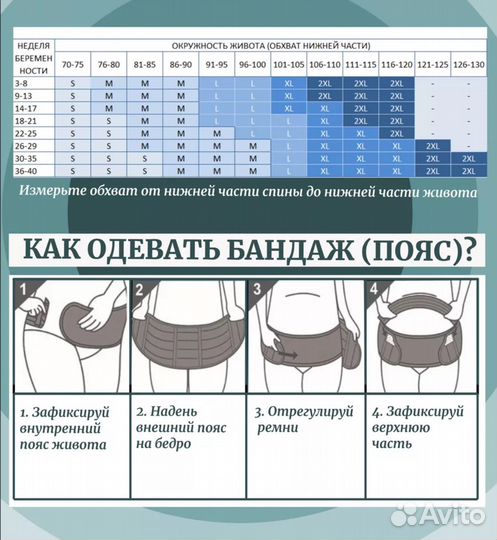 Бандаж для беременных Миша и Соня
