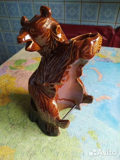 Подставка под бутылку водки Медведь