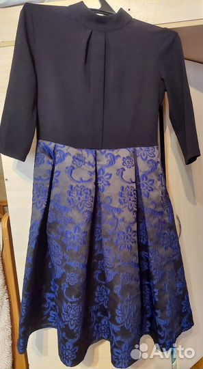 Жаккардовое платье 42-44