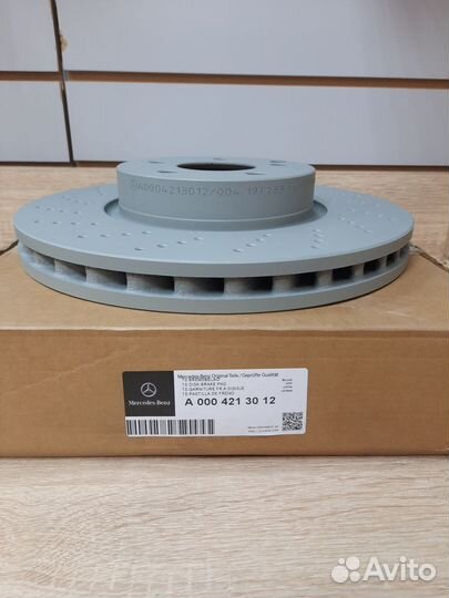 Диск тормозной передний W212/W204