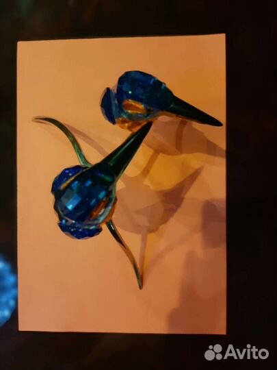 Кристаллы Cваровски птички 