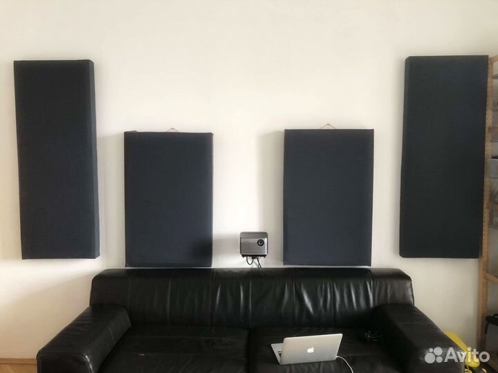 Акустические панели из ваты роквул (не поролон)