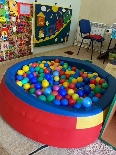 Сухой бассейн с шариками большой