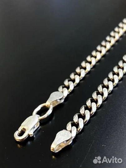 Мужская серебряная цепь