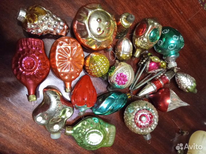 Елочные игрушки СССР