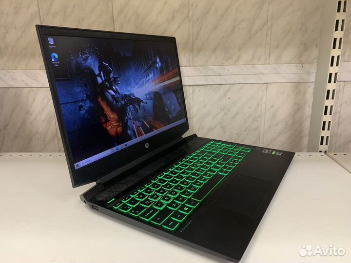 Игровой ноутбук HP pavilion gaming 15.6 R5/GTX1650