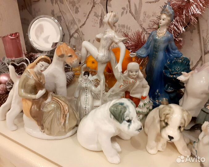 Фарфоровые статуэтки СССР лфз