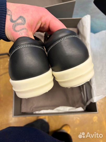 Кеды мужские Rick owens Porterville vintage vans