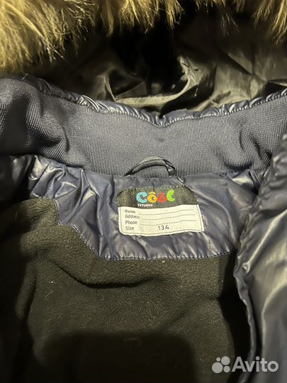 Зимний костюм для мальчика 134