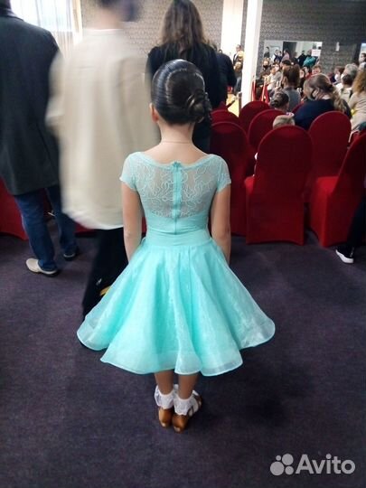 Платье для бальных спортивных танцев