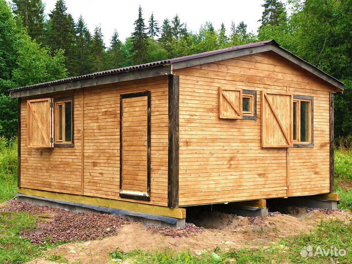 Дачные Домики, Бани, Бытовки, Хозблоки