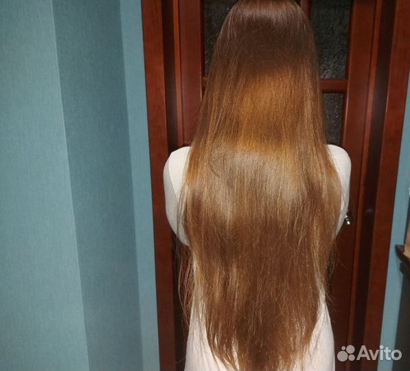 Волосы для наращивания натуральные 45 см