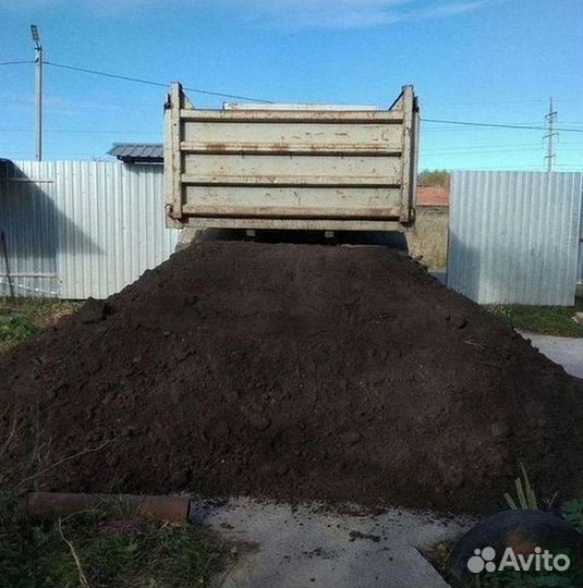 Грунт плодородный чернозем земля