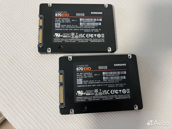 SSD 500GB Samsung 870 EVO