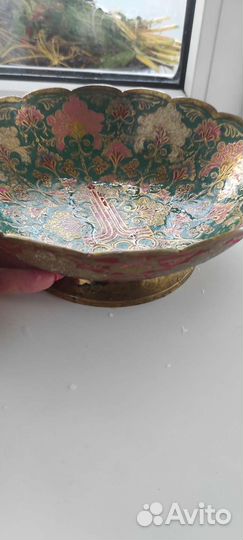 Ваза для фруктов Индия СССР