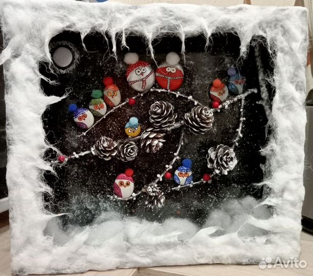 Новогодняя поделка для школы, детского сада