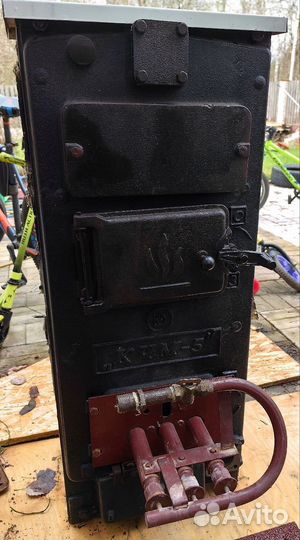 Газовый котел двухконтурный напольный