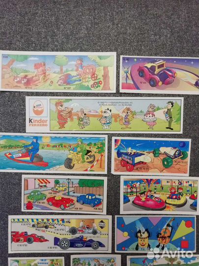 Вкладыш Киндер серия К 96