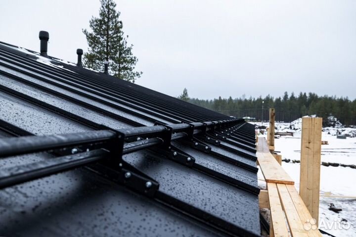 Кликфальц Фальцевая кровля доставка монтаж