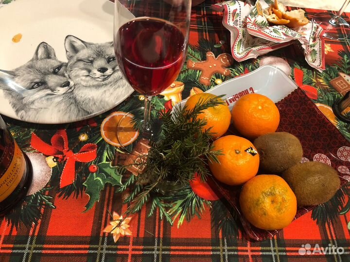 Новогодняя дорожка на стол