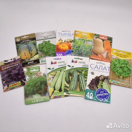 Семена овощей в ассортименте
