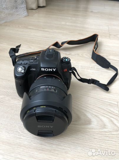 Зеркальный фотоаппарат sony a580 + sal1650 F2.8
