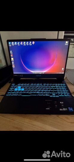 Игровой ноутбук asus TUF Gaming F15 FX506HC